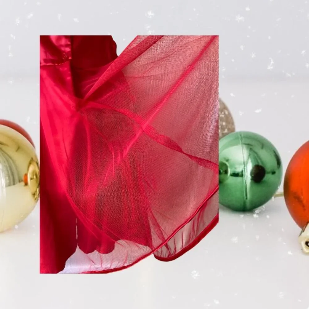 Holiday Editions Girl's Sleeveless Red Floral Dress - Picture 5 of 10